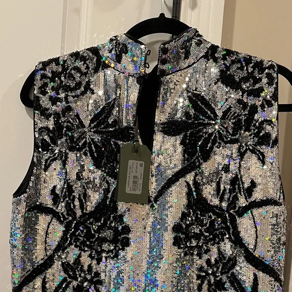 All Saints Harper Sequins Dress - Picture 6 of 7